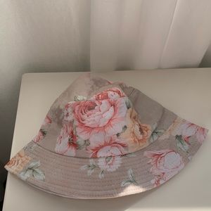 Floral bucket hat